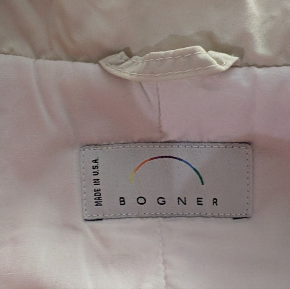 Rare Vintage Bogner Ski Snowsuit 80s Western Bavarian Mountain Eagle Coral Pink - Picture 13 of 16